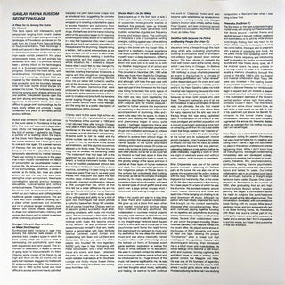 Gavilán Rayna Russom : Secret Passage (2xLP, Album)