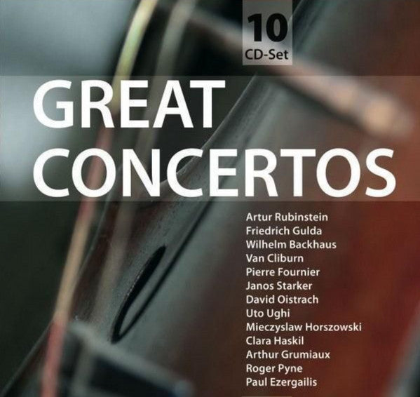 Various : Great Concertos (10xCD, Comp + Box, Cla)