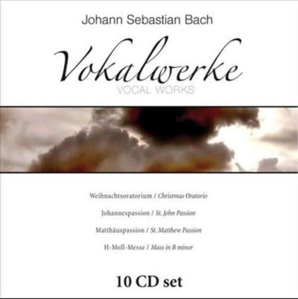 Johann Sebastian Bach : Vocal Works (10xCD, Comp + Box, Cla)