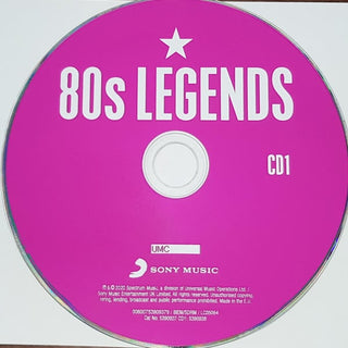 Various : 80s Legends (40 Definitive Artists) (2xCD, Comp)