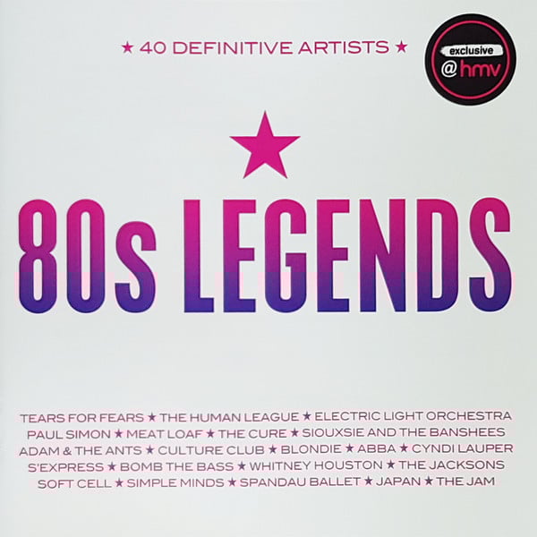 Various : 80s Legends (40 Definitive Artists) (2xCD, Comp)
