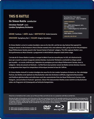 London Symphony Orchestra, Sir Simon Rattle : This Is Rattle (Blu-ray + DVD-V, PAL)