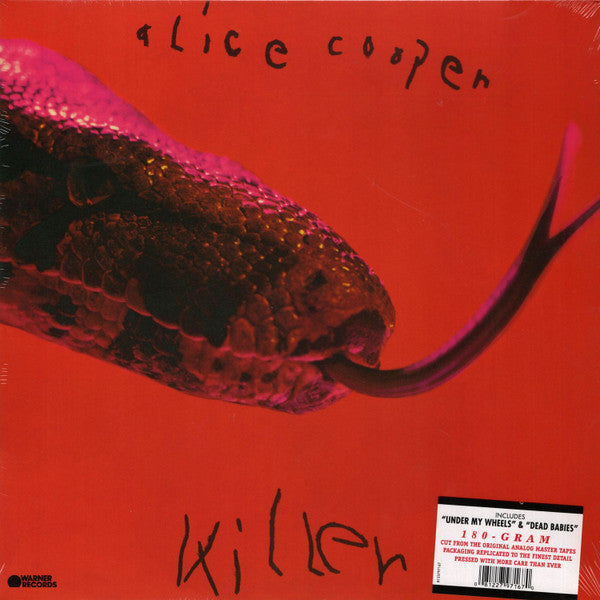 Alice Cooper : Killer (LP, Album, RE, RP, 180)