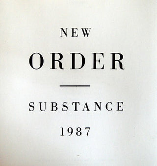 New Order : Substance (2xCD, Comp, RE)