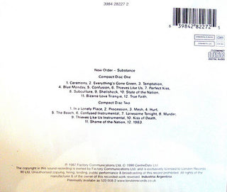 New Order : Substance (2xCD, Comp, RE)
