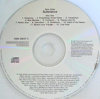 New Order : Substance (2xCD, Comp, RE)