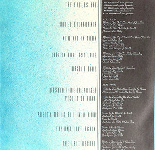 Eagles : Hotel California (LP, Album, RE, Gat)