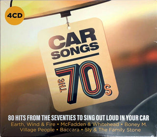 Various : Car Songs: The 70s (4xCD, Comp)
