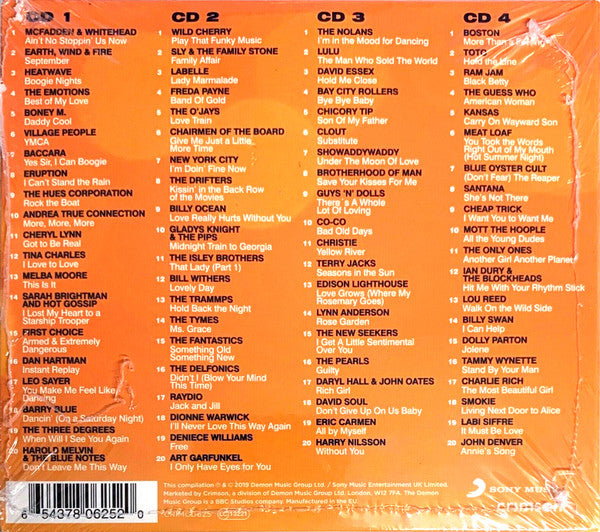 Various : Car Songs: The 70s (4xCD, Comp)