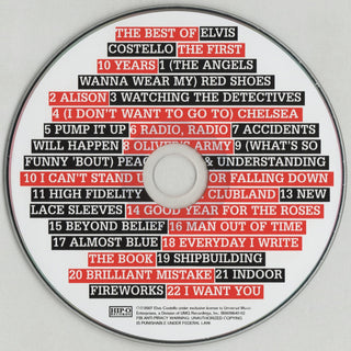 Elvis Costello : The Best Of Elvis Costello - The First 10 Years (CD, Comp, RE)