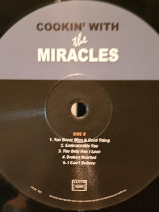 The Miracles : Cookin' With The Miracles (LP, Album, Ltd, 180)