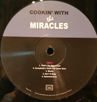 The Miracles : Cookin' With The Miracles (LP, Album, Ltd, 180)