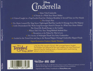 Various : Disney Cinderella Music Box Set (2xCD + DVD-V)