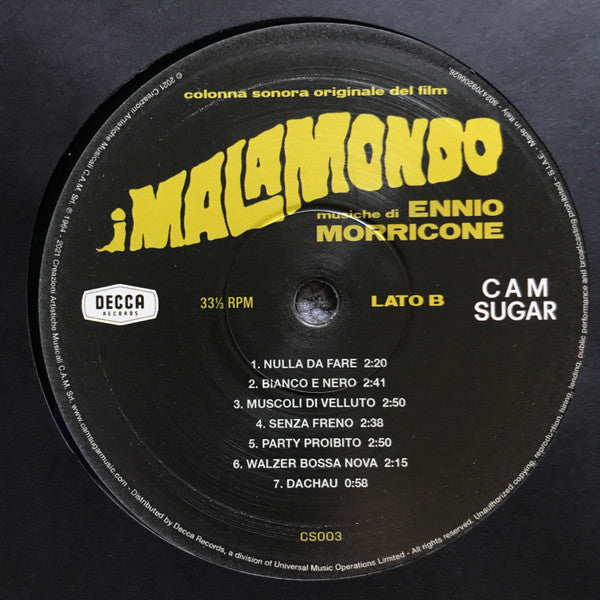 Ennio Morricone : I Malamondo (Colonna Sonora Originale) (2xLP, Album, RE, RM)