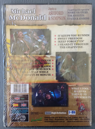Michael McDonald Junto A Ashford & Simpson Y La Participación Especial De The Doobie Brothers : Soundstage (DVD-V, NTSC)