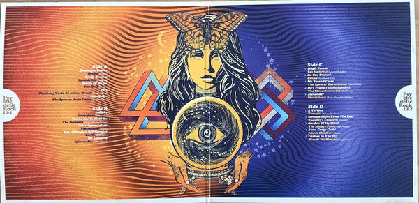Various : Psychedelic Rock (A Trip Down The Expansive Era Of Experimental Rock Music) (LP, Comp, Ora + LP, Comp, Blu)