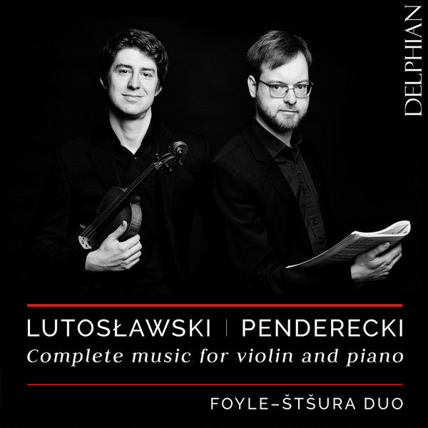 Witold Lutoslawski ┃ Krzysztof Penderecki, Foyle-Štšura Duo : Complete Music For Violin And Piano (CD, Album)
