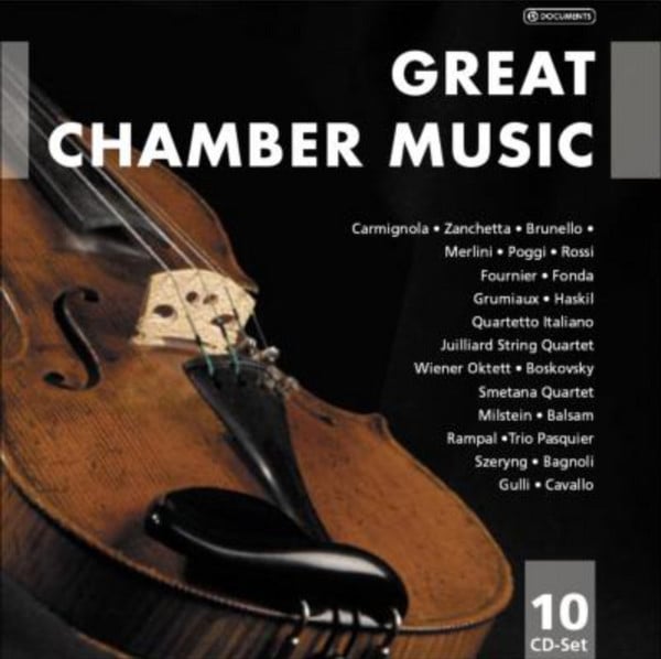 Various : Great Chamber Music (10xCD, Comp + Box)