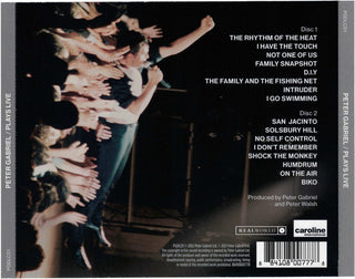 Peter Gabriel : Plays Live (2xCD, Album, RE, RM)