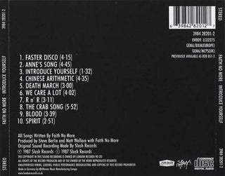 Faith No More : Introduce Yourself (CD, Album, RE)