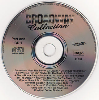 Unknown Artist : Broadway Collection (The Songs From Musicals) (3xCD, Comp + Box)