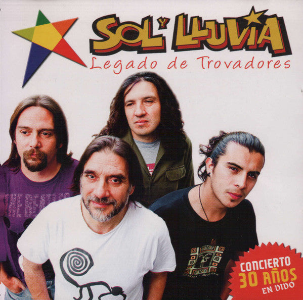 Sol Y Lluvia : legado de trovadores, 30 Años En Vivo (CD, Album, en )