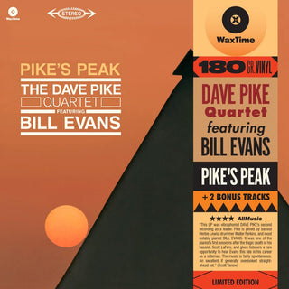 Dave Pike Quartet Featuring Bill Evans : Pike's Peak (LP, Album, Ltd, RE)