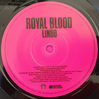Royal Blood (6) : Limbo (7", S/Sided, Single, Etch)