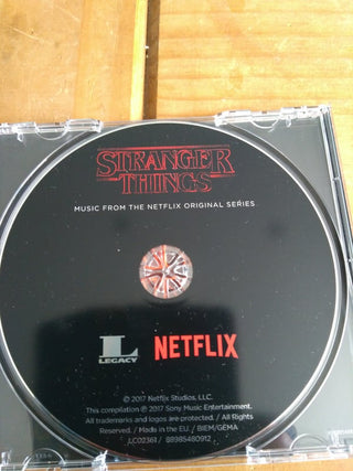 Various : Stranger Things (Music From The Netflix Original Series) (CD, Album, Comp)