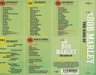Bob Marley : The King of Reggae (5xCD, Comp)