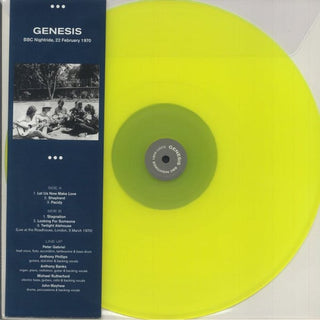 Genesis : BBC Nightride, 22 February 1970 (LP, Ltd, Unofficial, Yel)