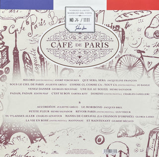 Various : Café De Paris (LP, Comp, Ltd, Num, Blu)