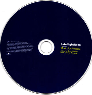 Various : LateNightTales Presents Music For Pleasure (CD, Comp, Mixed)