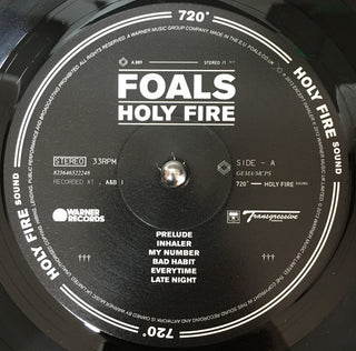 Foals : Holy Fire (LP, Album, RE)