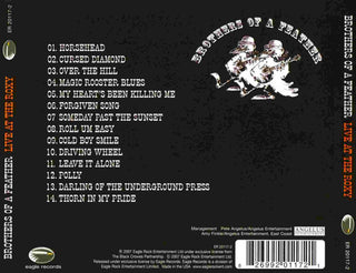 Brothers Of A Feather Featuring Chris Robinson (2) & Rich Robinson : Live At The Roxy (CD, Album)