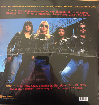 Slayer : Praying To Satan (Live FM Broadcast Recorded At Le Zenith, Paris, France 22nd November 1991) (LP, Ltd, RP, Unofficial, Pur)