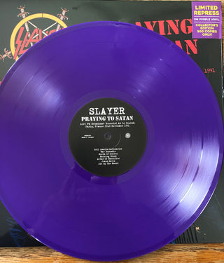 Slayer : Praying To Satan (Live FM Broadcast Recorded At Le Zenith, Paris, France 22nd November 1991) (LP, Ltd, RP, Unofficial, Pur)