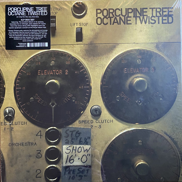 Porcupine Tree : Octane Twisted (Box, Album, RE + 3xLP + LP, S/Sided, Etch)