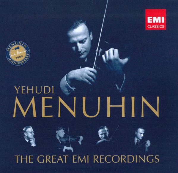 Yehudi Menuhin : The Great EMI Recordings (51xCD, Comp, Mono + Box)
