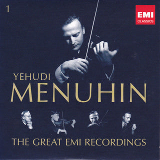 Yehudi Menuhin : The Great EMI Recordings (51xCD, Comp, Mono + Box)