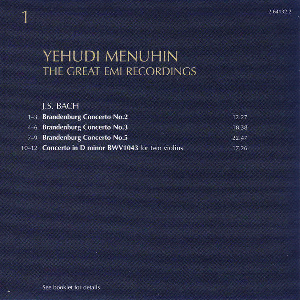 Yehudi Menuhin : The Great EMI Recordings (51xCD, Comp, Mono + Box)