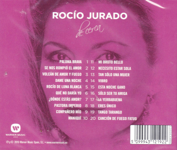 Rocio Jurado : De Cerca  (CD, Comp)