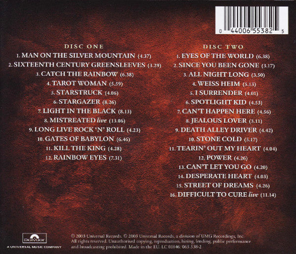 Rainbow : Catch The Rainbow: The Anthology (2xCD, Comp, RE)