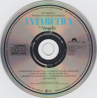 Vangelis : Antarctica (Music From Koreyoshi Kurahara's Film) = 南極物語 (CD, Album, RE, RP, Uni)