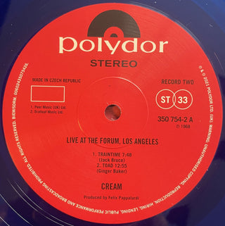 Cream (2) : The Goodbye Tour - Live At The Forum (2xLP, Album, Ltd, Blu)