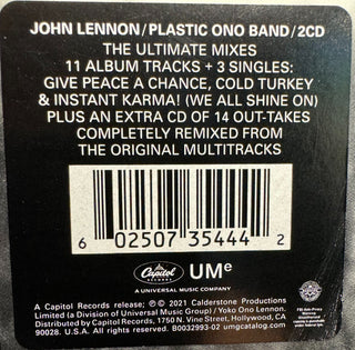 John Lennon / The Plastic Ono Band : John Lennon / Plastic Ono Band (CD, Album, RE + CD)
