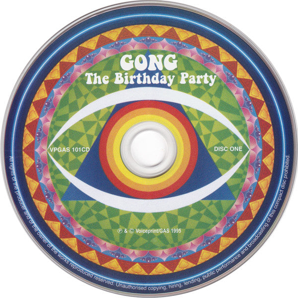 Gong : The Birthday Party (2xCD, Album, RE)