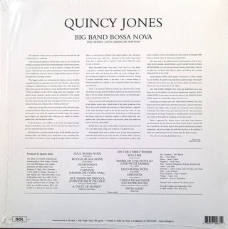 Quincy Jones : Big Band Bossa Nova (LP, Album, RE, S/Edition, Tra)