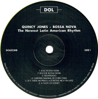 Quincy Jones : Big Band Bossa Nova (LP, Album, RE, S/Edition, Tra)