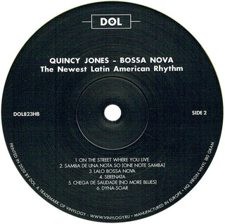 Quincy Jones : Big Band Bossa Nova (LP, Album, RE, S/Edition, Tra)